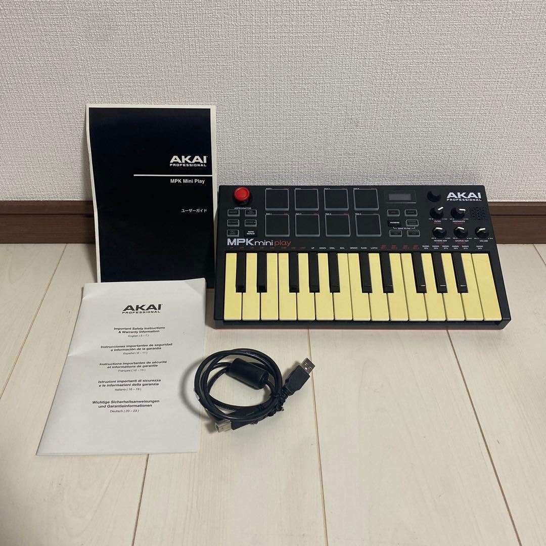 AKAI MPK mini play 箱付　動作品