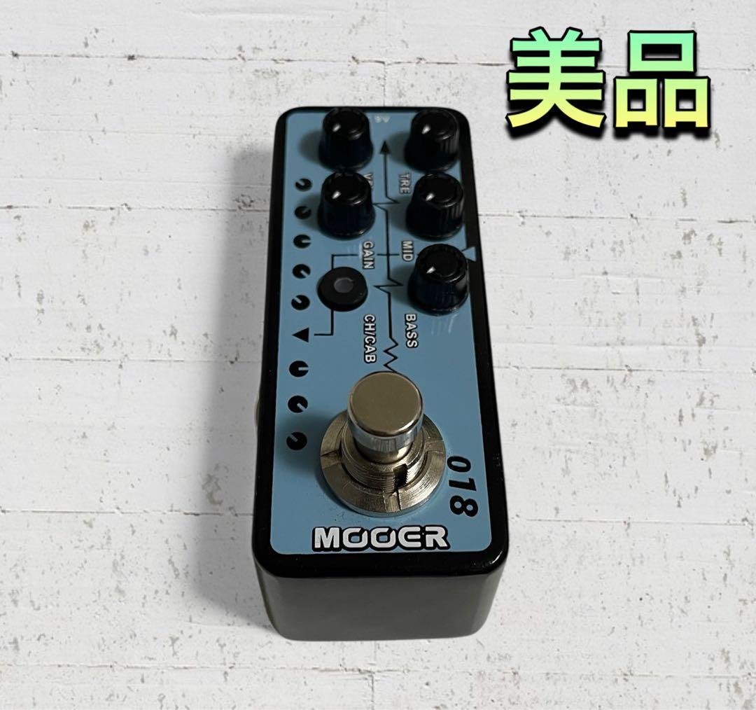 （美品）Mooer Micro Preamp 018 アンプシミュレーター