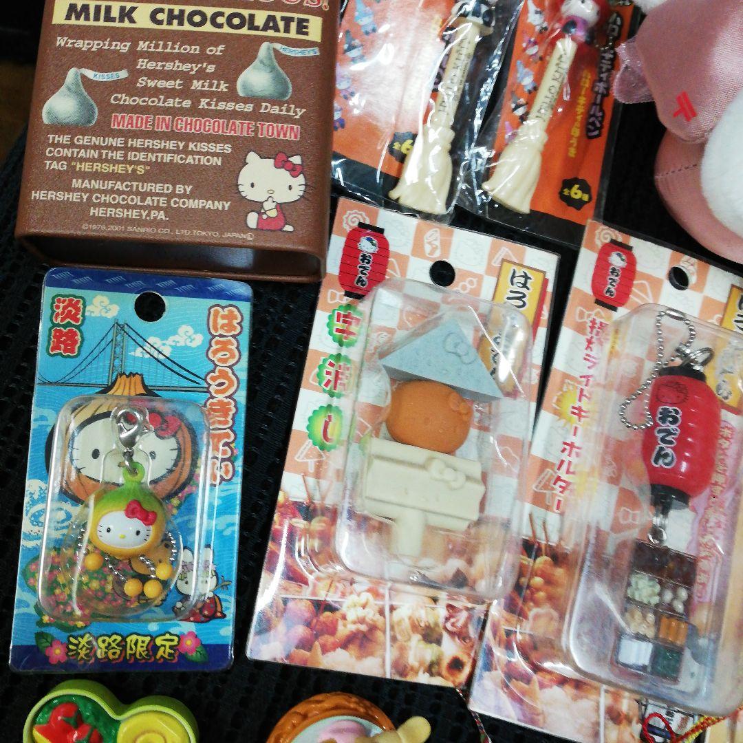 ハローキティ グッズセット　ストラップ　根付　キーホルダー　ぬいぐるみ　ご当地