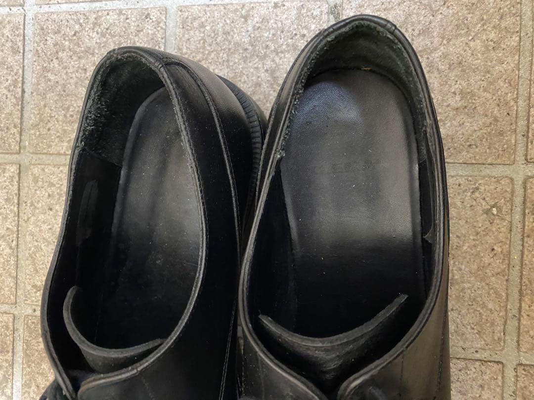 【美品】 クレマン Uチップ レザーシューズ フローダ 41 26.5cm