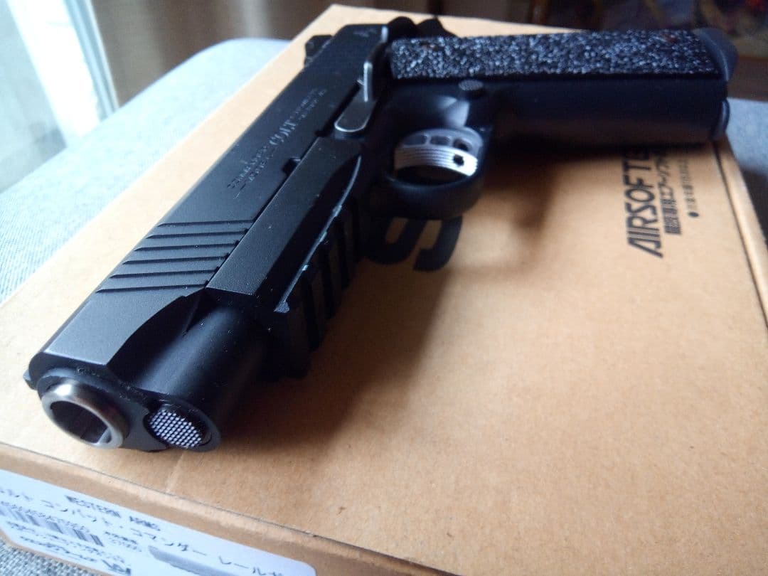 【カスタム1点物】WA コルトコンバット・コマンダーレールガン