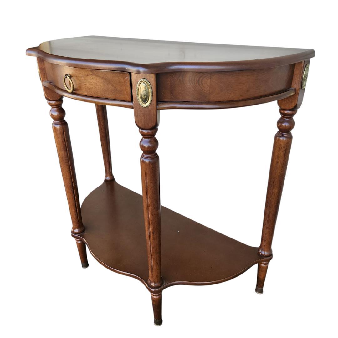 西洋 アンティーク調 コンソールテーブル サイドテーブル