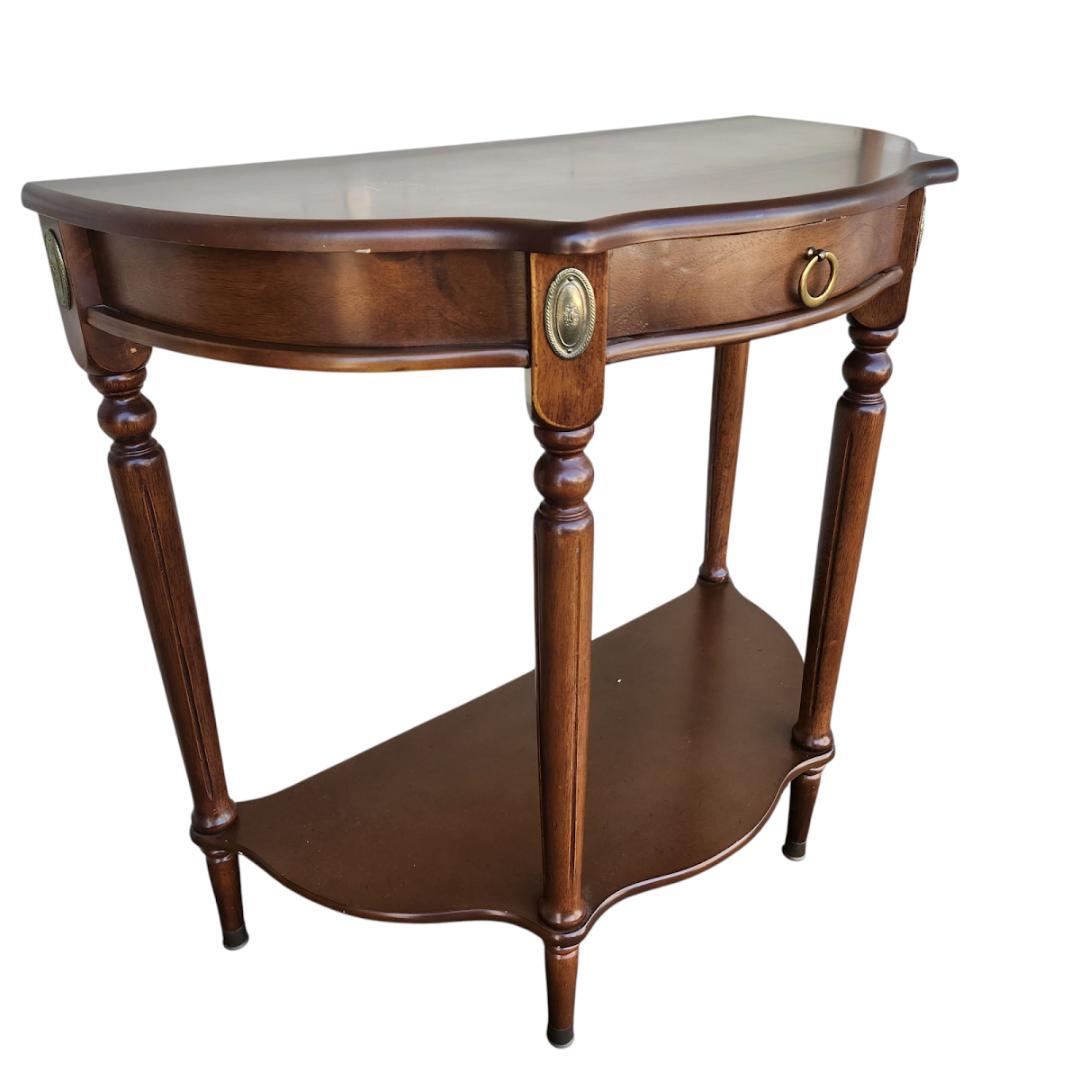 西洋 アンティーク調 コンソールテーブル サイドテーブル