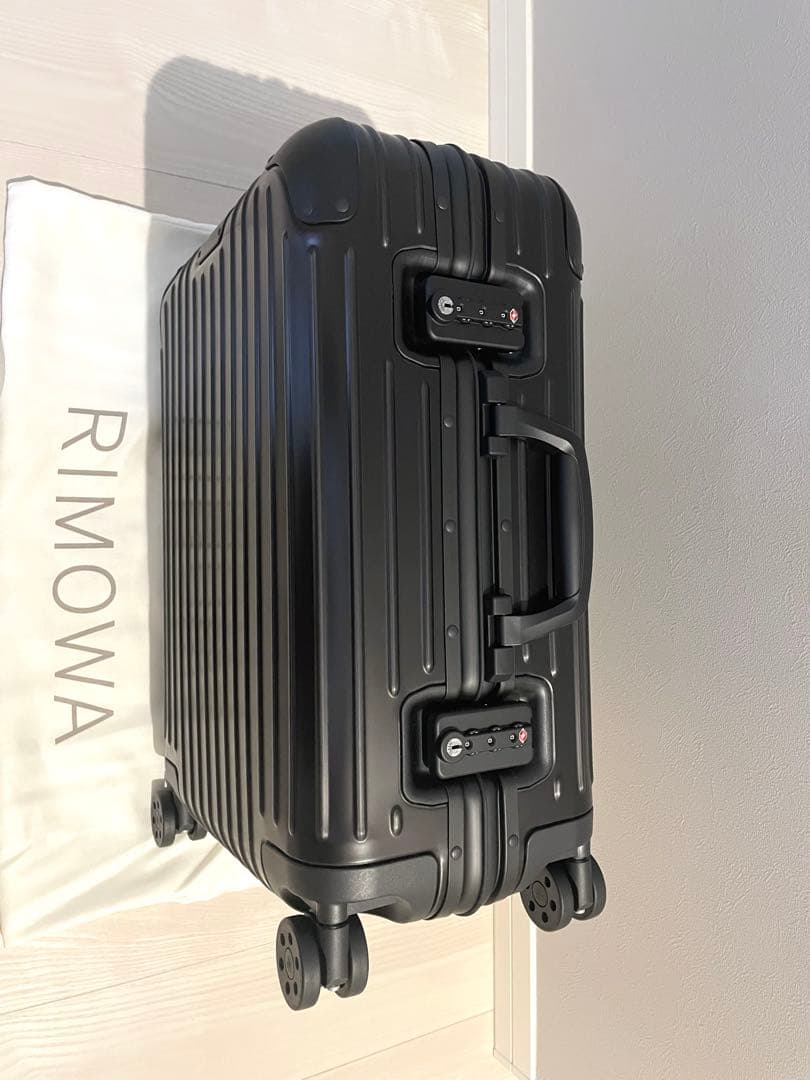 【新品未使用】RIMOWA リモワ　オリジナルキャビン　機内持ち込み　BK