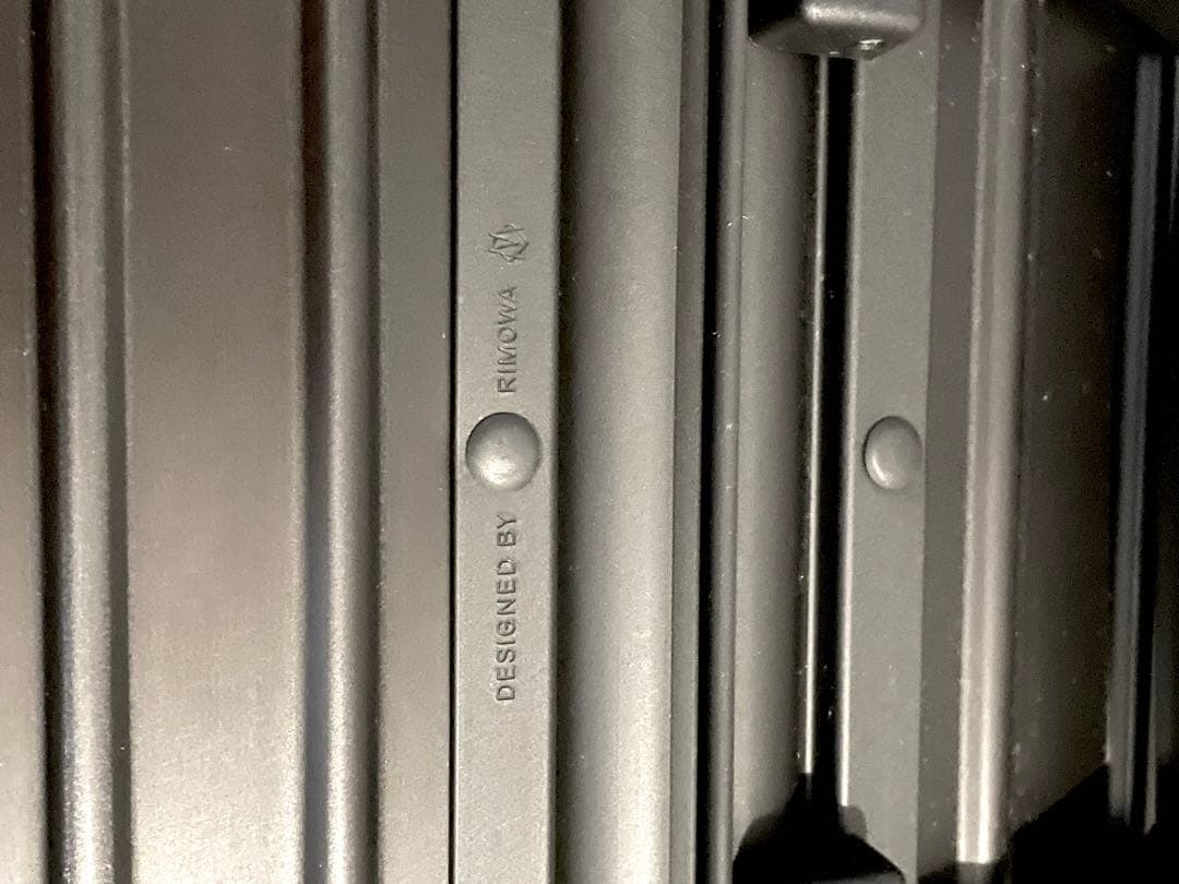 【新品未使用】RIMOWA リモワ　オリジナルキャビン　機内持ち込み　BK