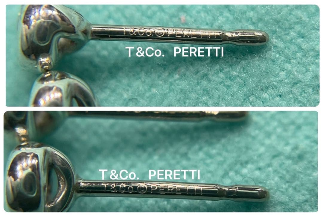 ティファニーエルサペレッティ　ダイヤピアス　5Pダイヤオープンハートネックレス