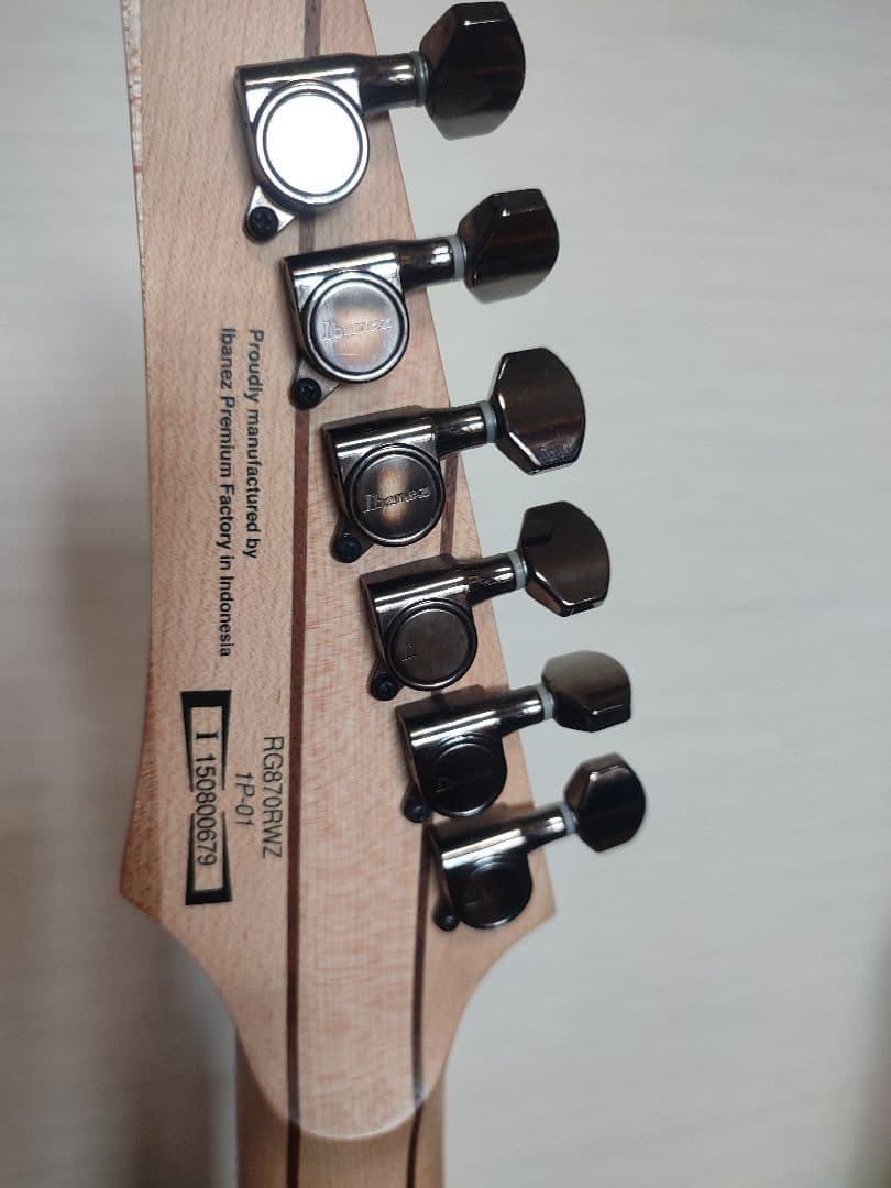 IBANEZ RG870RWZ premium　アメリカ/ヨーロッパ限定モデル