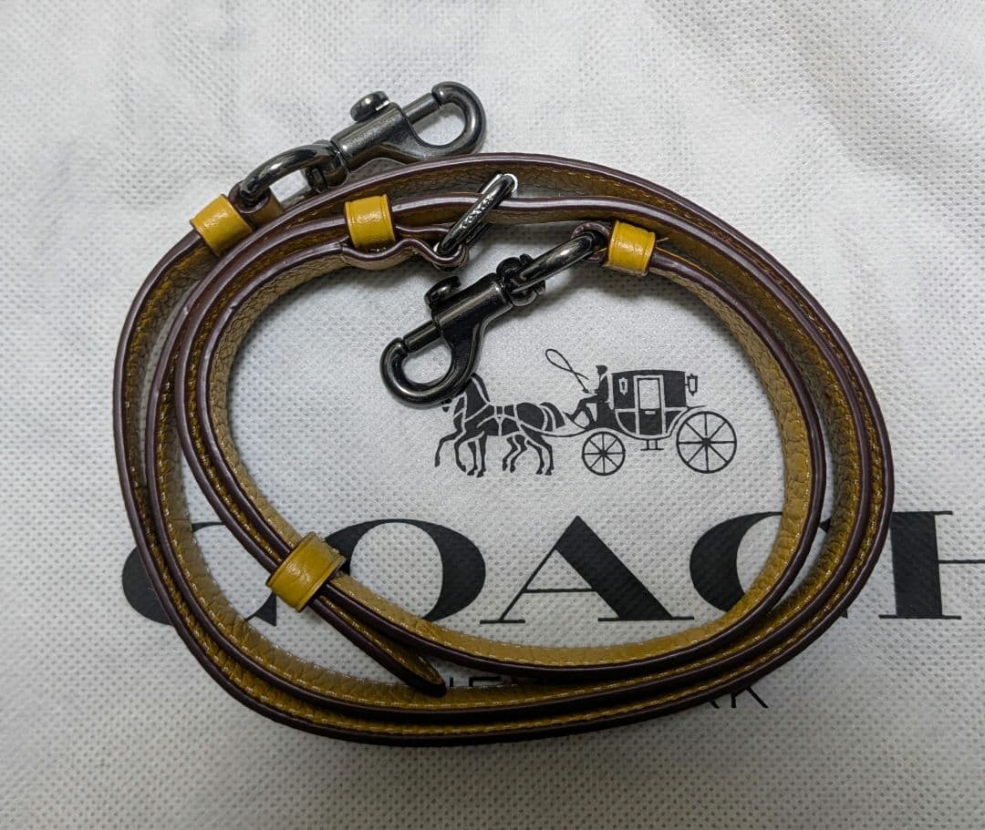 未使用★2WAYコーチショルダーバック