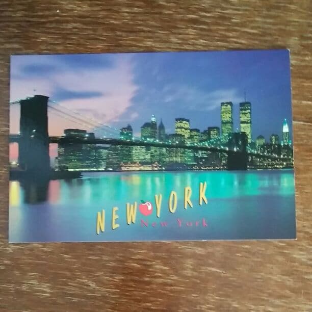ニューヨークのポストカード