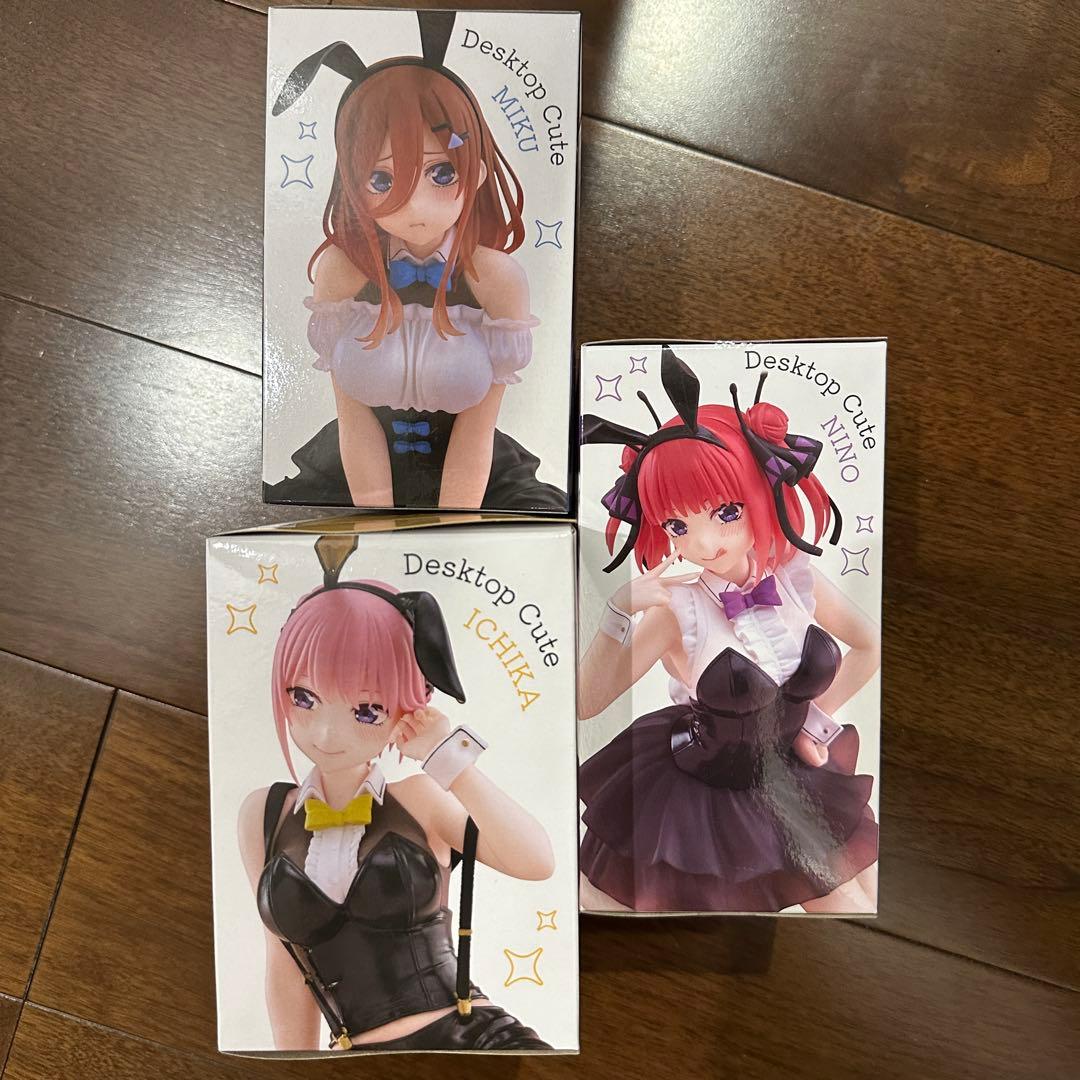 五等分の花嫁 フィギュア Desktop Cute バニー ver 48個セット