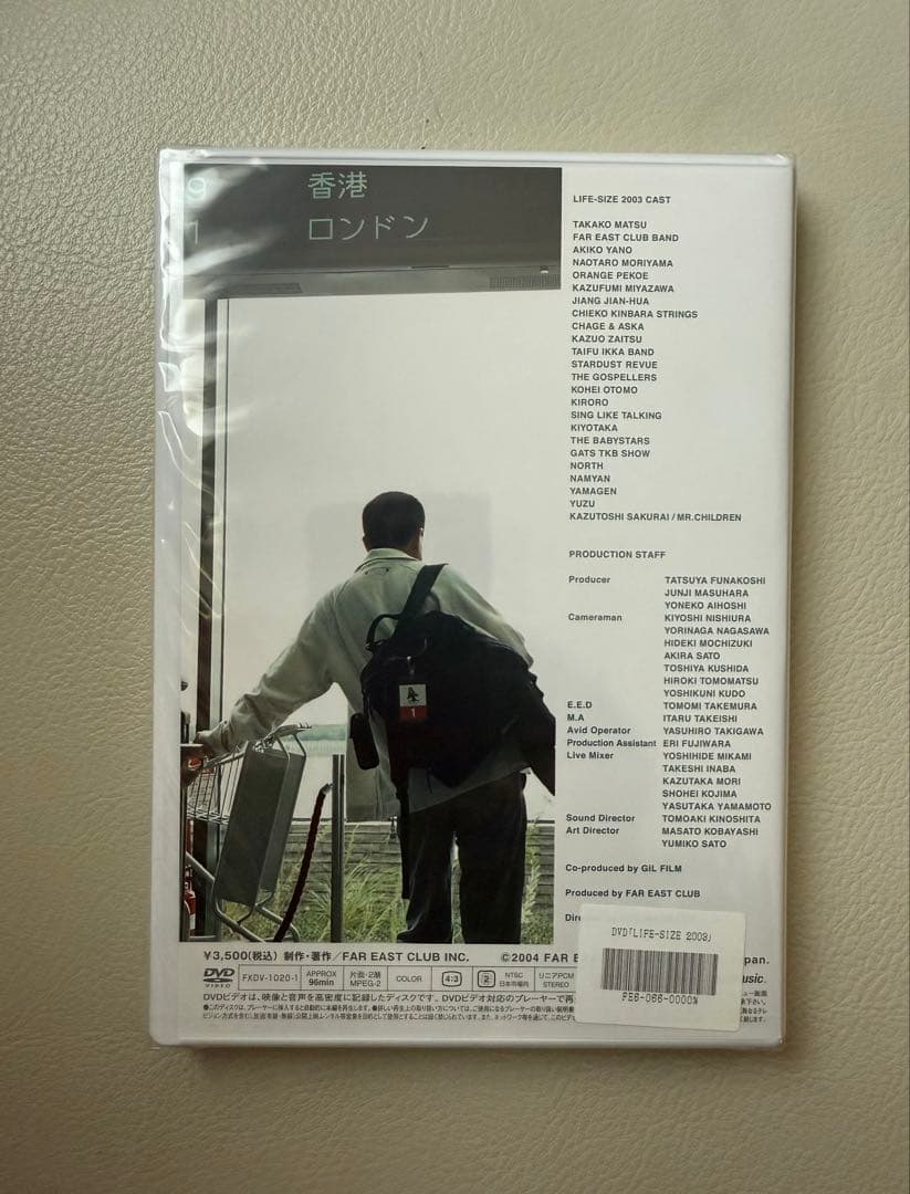 【新品・未開封品】小田和正 LIFE-SIZE 2003ファンクラブ限定DVD