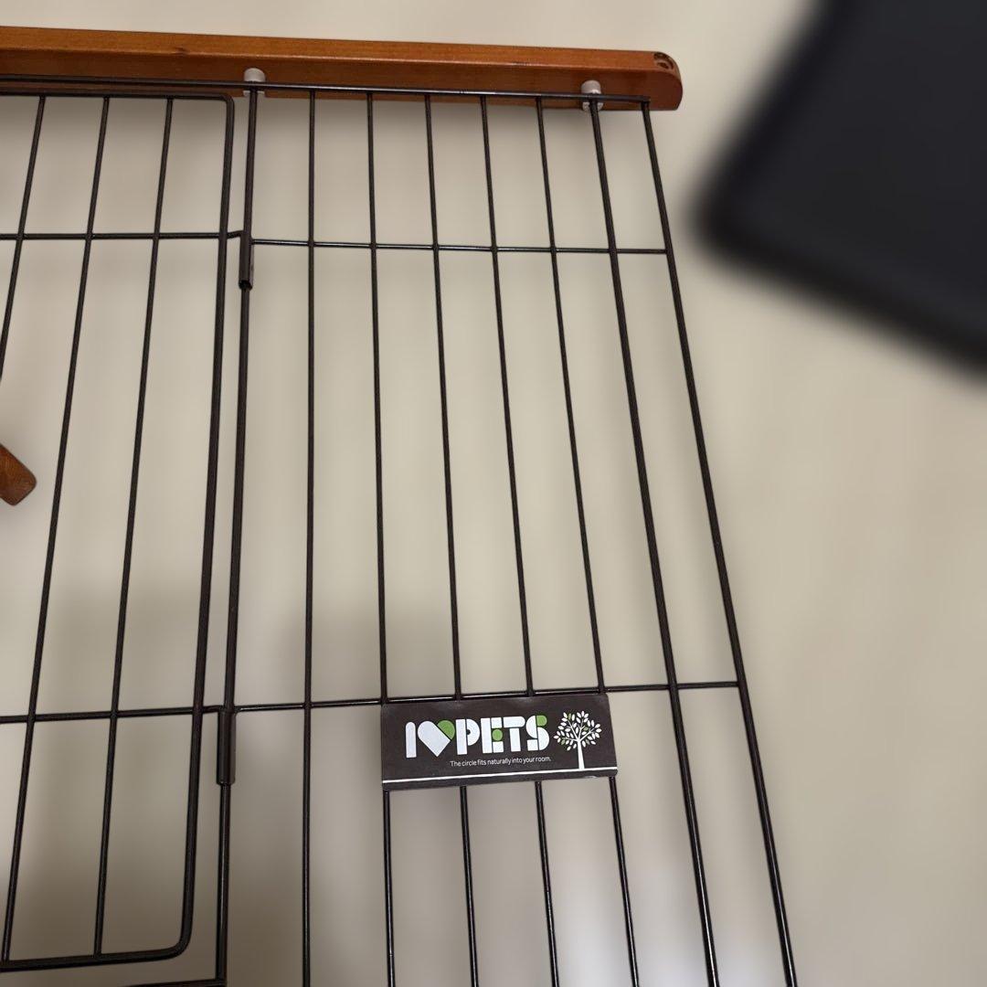 犬用ケージ 小型中型犬用 木製フレーム
