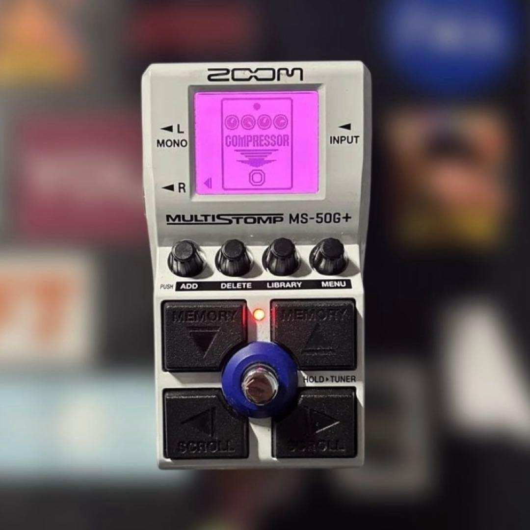 ZOOM MS-50G+ マルチストンプ｜動作確認済／本体のみ