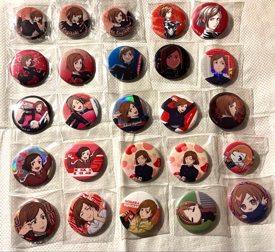 呪術廻戦　釘崎野薔薇　まとめ売り　缶バッジ　アクスタ　まるくじ