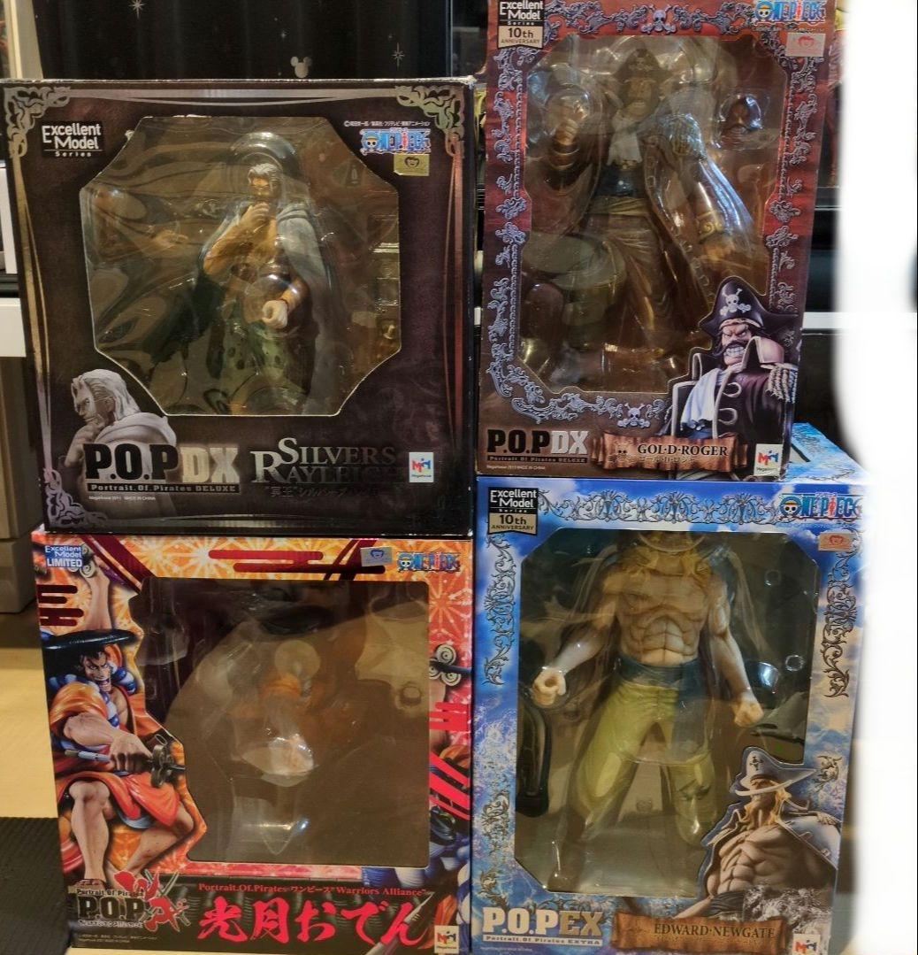 ワンピース P.O.P ロジャー 白ひげ レイリー おでん 4体セット