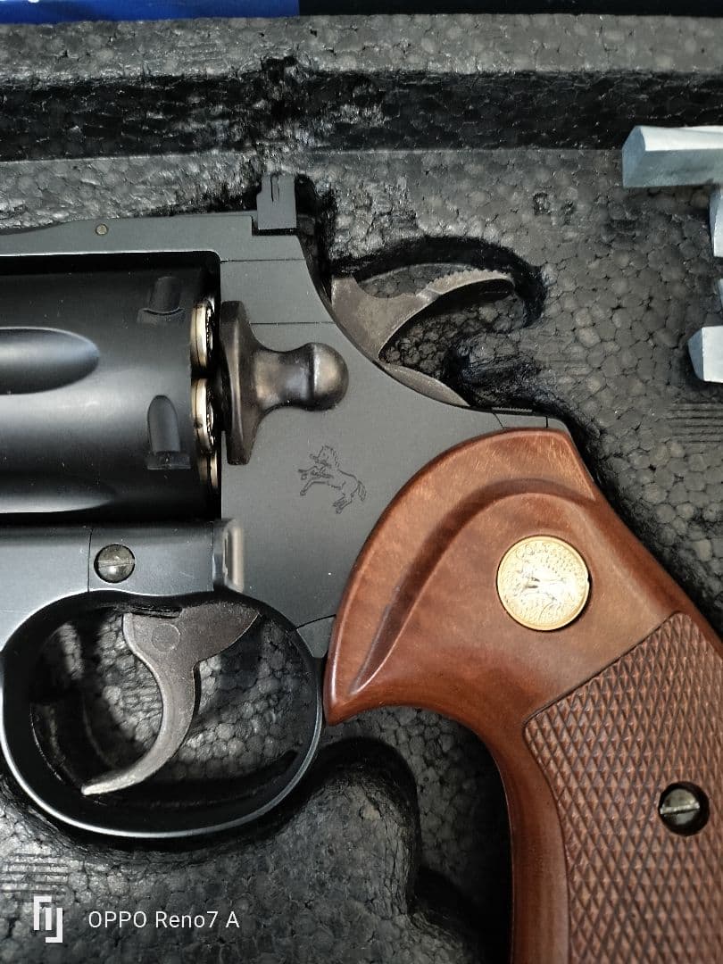 東京マルイ コルトパイソン 357mag 6inch ガスリボルバー オマケ付