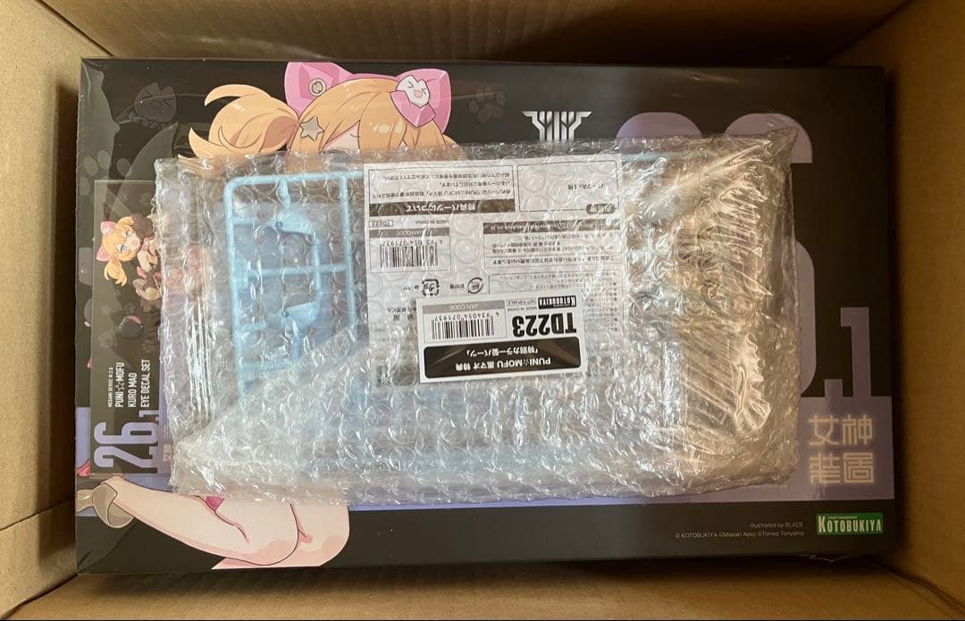 メガミデバイス PUNI☆MOFU シャオ 黒マオ 雪トゥ 特典&デカールセット