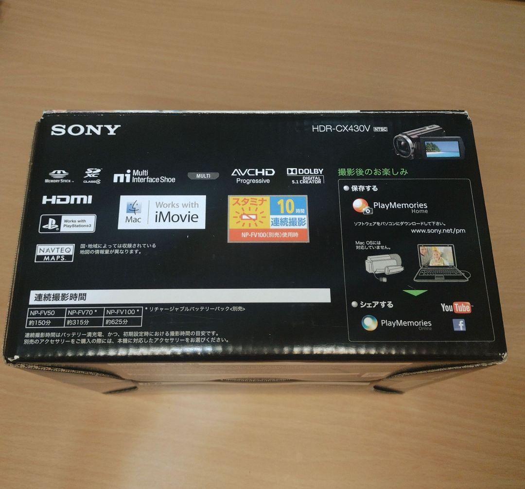 SONY HDR-CX430V 付属品完品 おまけ付き ソニー