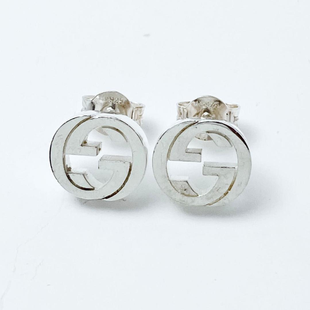 グッチ GUCCI 925 ピアス シルバー レディース 両耳 Y730