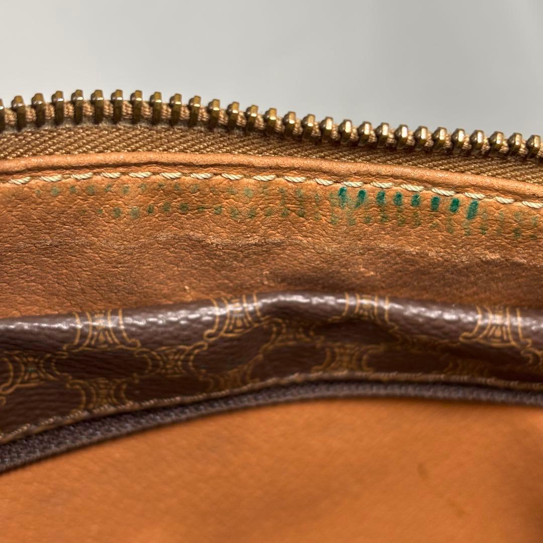 セリーヌ ハンドバッグ ミニボストン マカダム トリオンフ ヴィンテージ