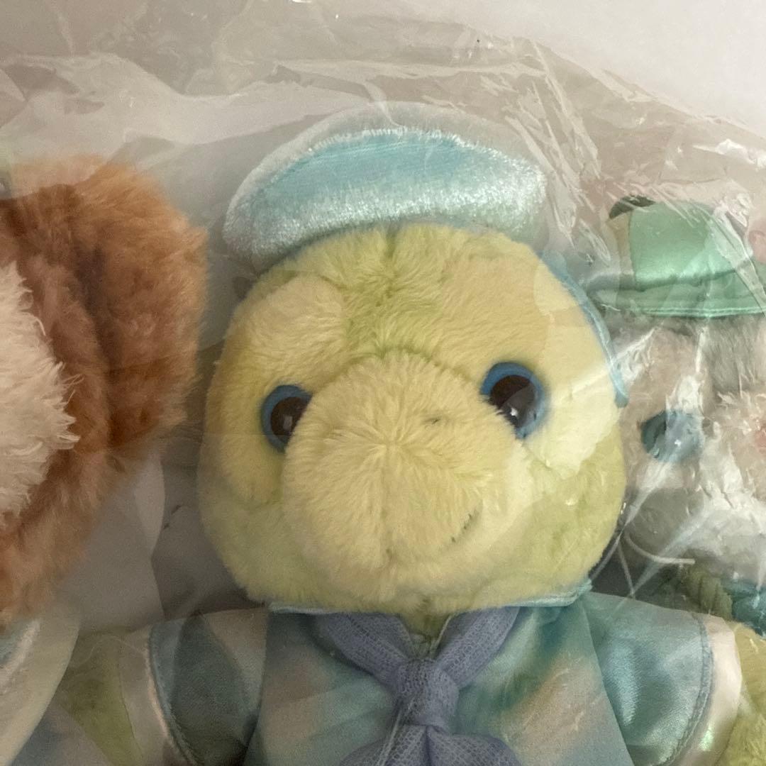 ダッフィー&フレンズ20周年　ポージープラッシー　カラフルハピネス　全7人セット