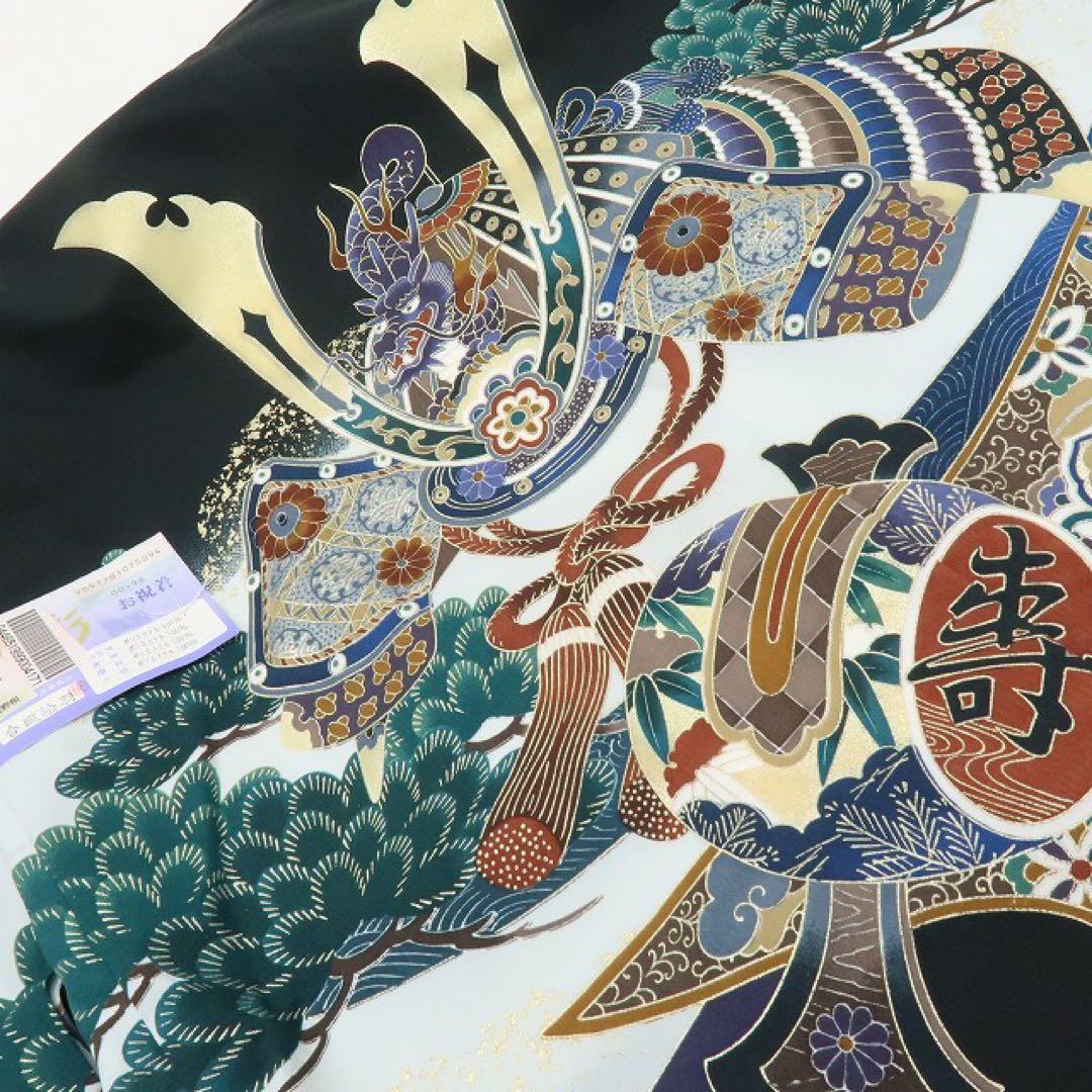 ちょこぷりんページ✺新品 七五三 ５歳 男児 ４点セット 着物 C2