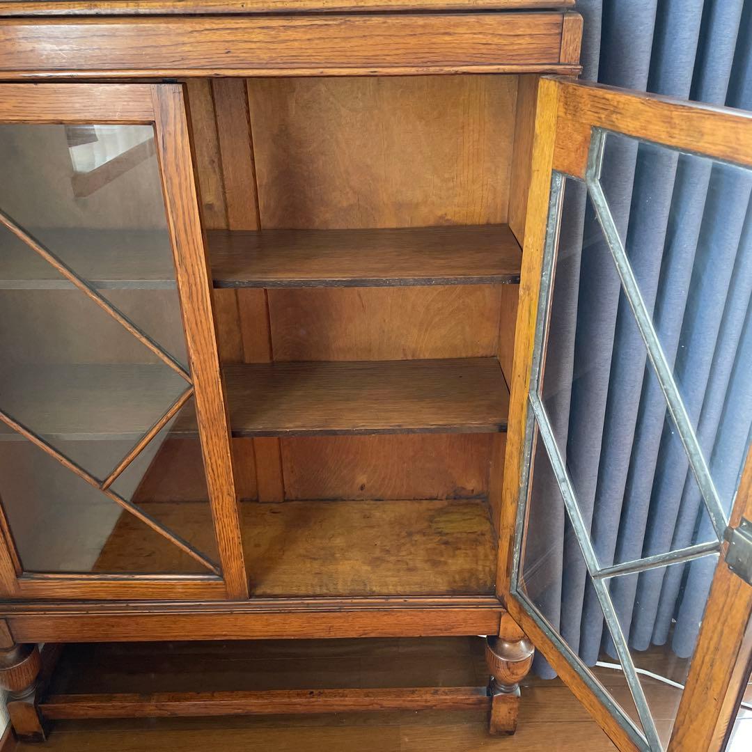 ロイズアンティーク ＊ キャビネット ブックケース 本棚 英国アンティーク