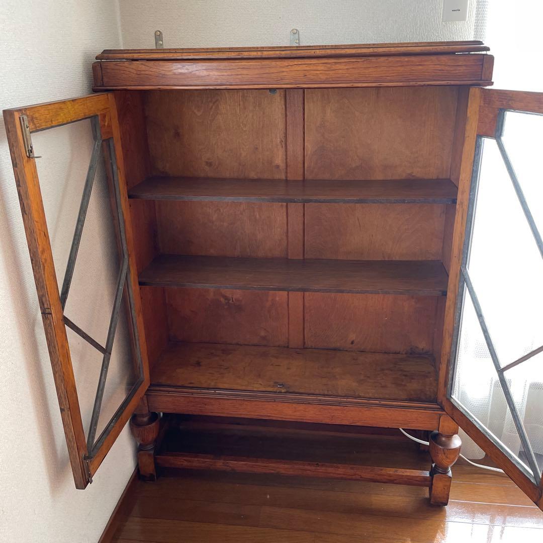 ロイズアンティーク ＊ キャビネット ブックケース 本棚 英国アンティーク