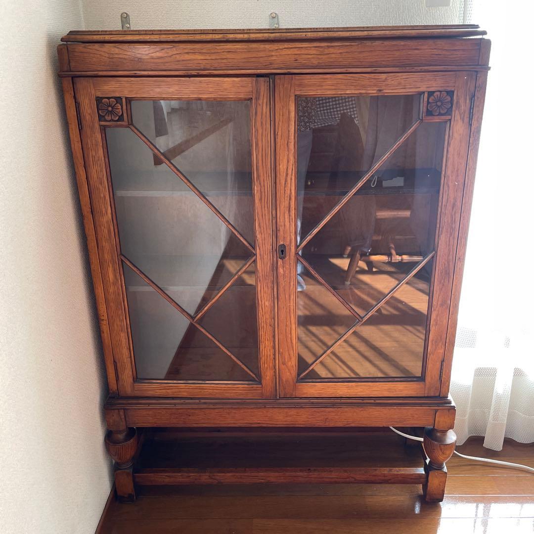 ロイズアンティーク ＊ キャビネット ブックケース 本棚 英国アンティーク