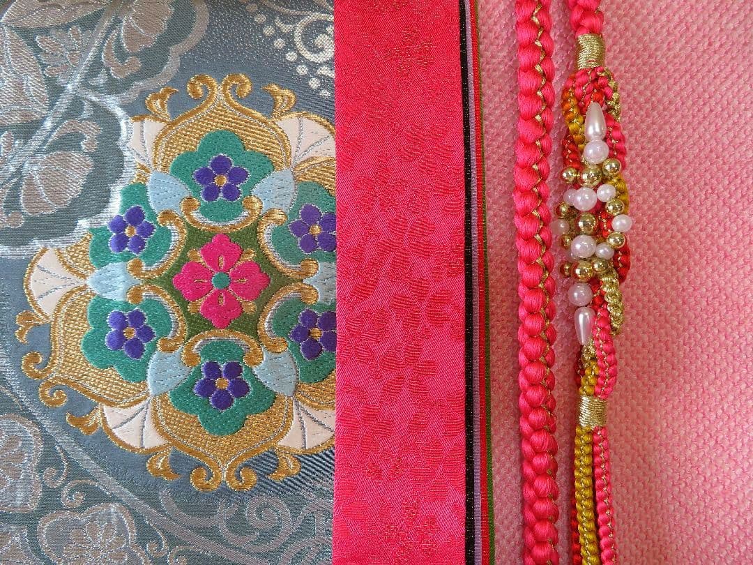 5200 振袖フルセット　正絹黄イエロー　成人式結婚式卒業式 古典御所車