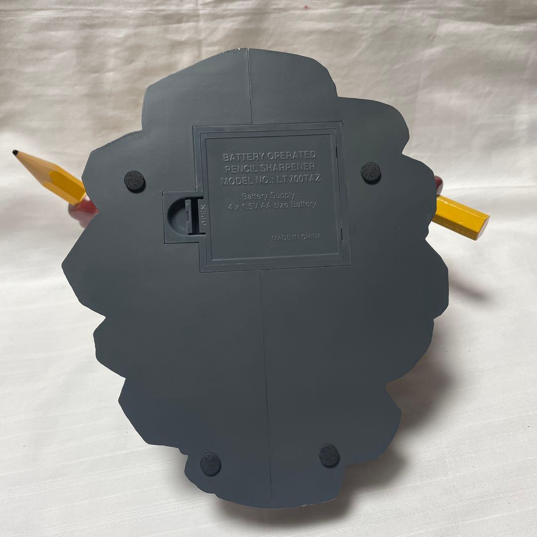 デッドストック90s TOSHIBA タズマニアン.デビル電池式鉛筆削り　完動品