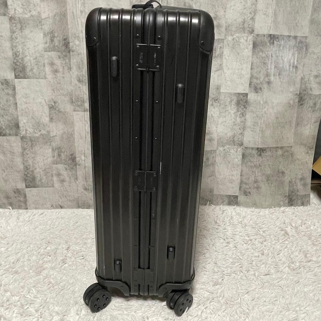 【使用回数1回】美品/大容量　RIMOWA 4輪　トパーズ　ステルス　黒　82L