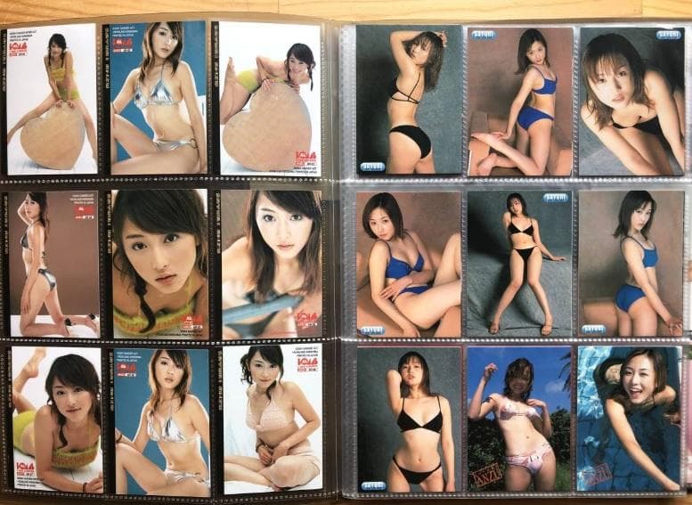 杏さゆりBOMB ボム 2004 ANZU 他…90種類セット…クリアファイル付