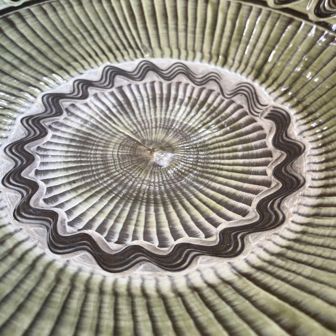 未使用❗️美品❗️小鹿田焼　大皿　直径40㎝