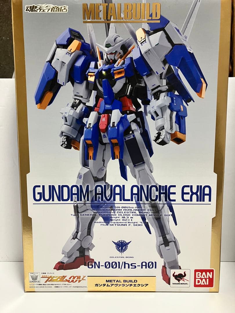 l build メタルビルド アヴァランチエクシア オプションパーツ付き