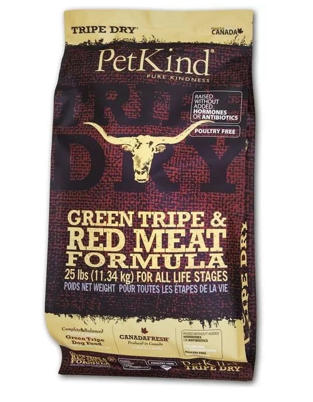 ペットカインド トライプドライ グリーントライプ＆レッドミート 11.34kg