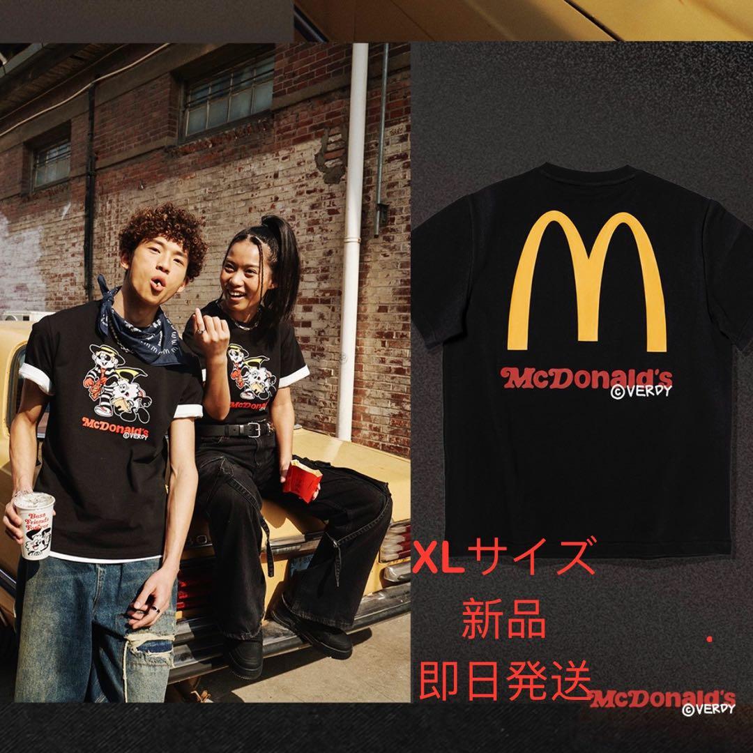 XL  VERDY McDonald マクドナルド  Tee VICK 海外限定