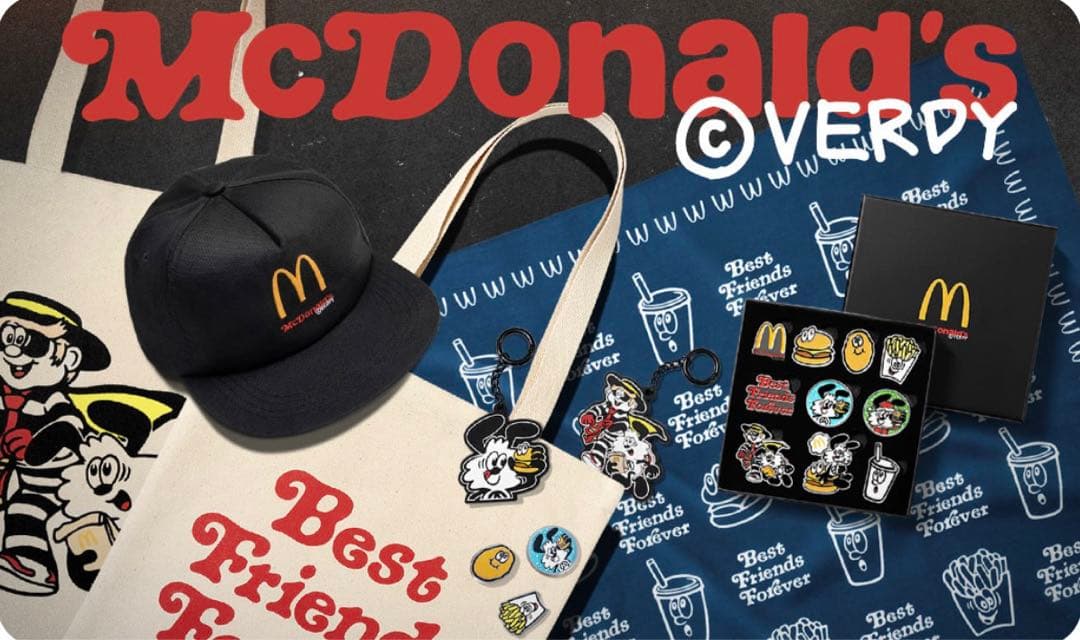 XL  VERDY McDonald マクドナルド  Tee VICK 海外限定