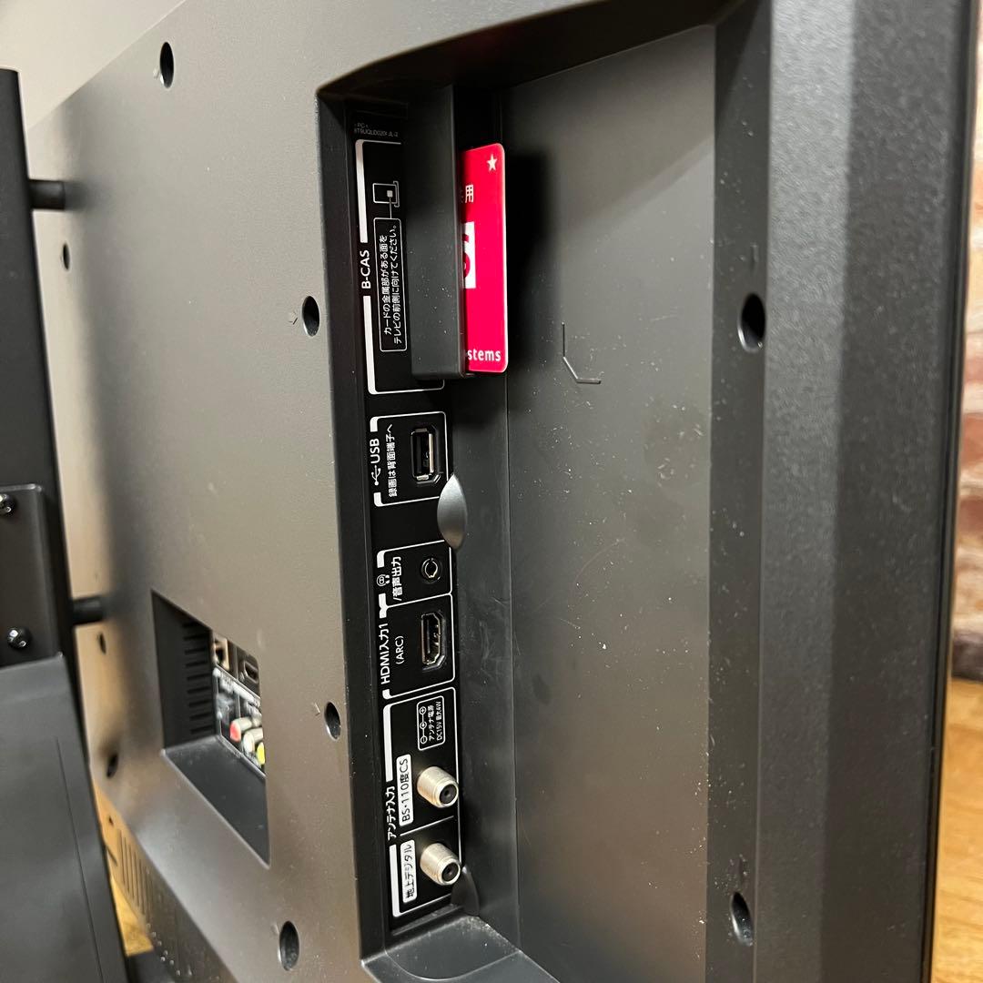 東芝 55V型 4Kチューナー内蔵 液晶テレビ レグザ 55M520X W録画○