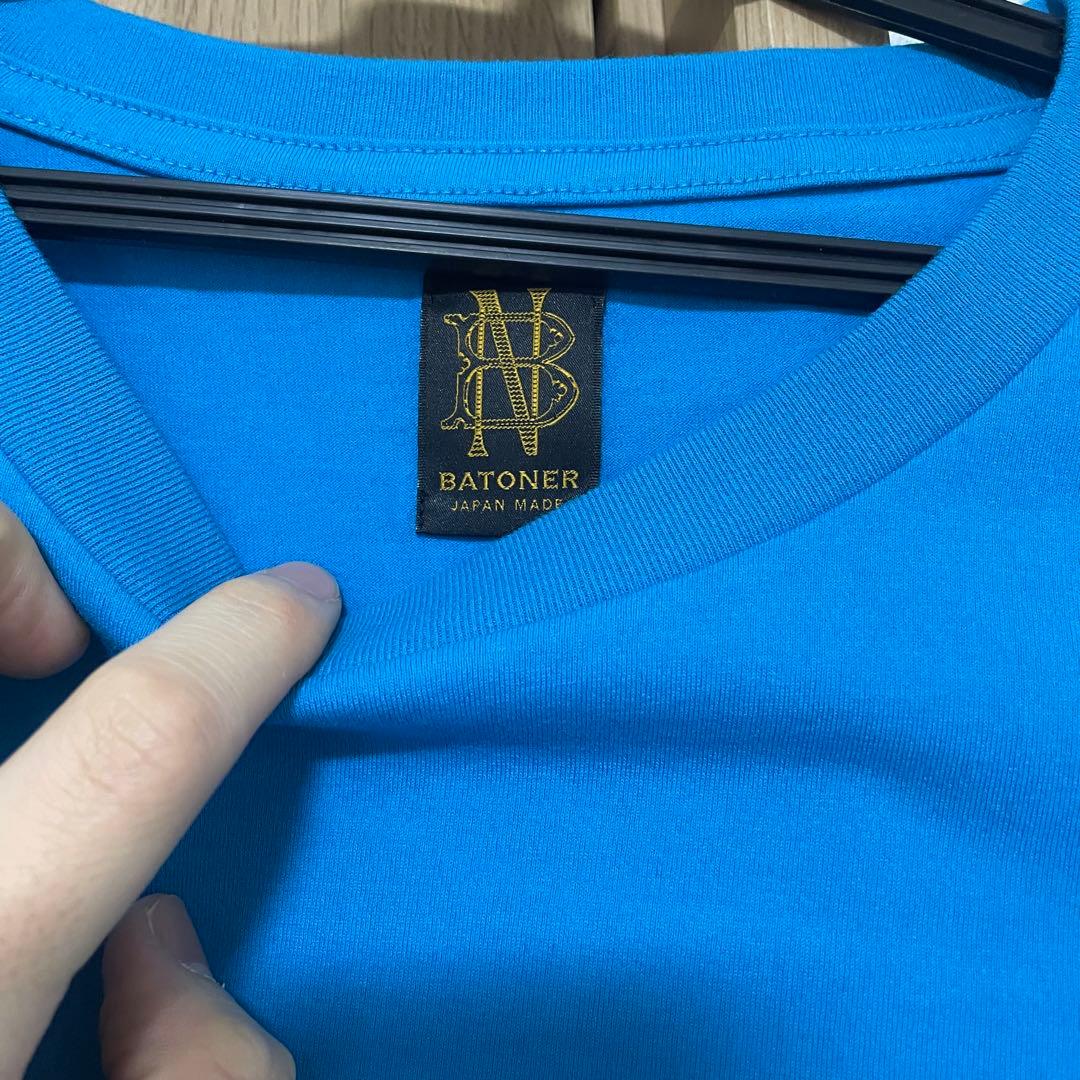 バトナー　半袖　ブルー　2枚セット　batoner