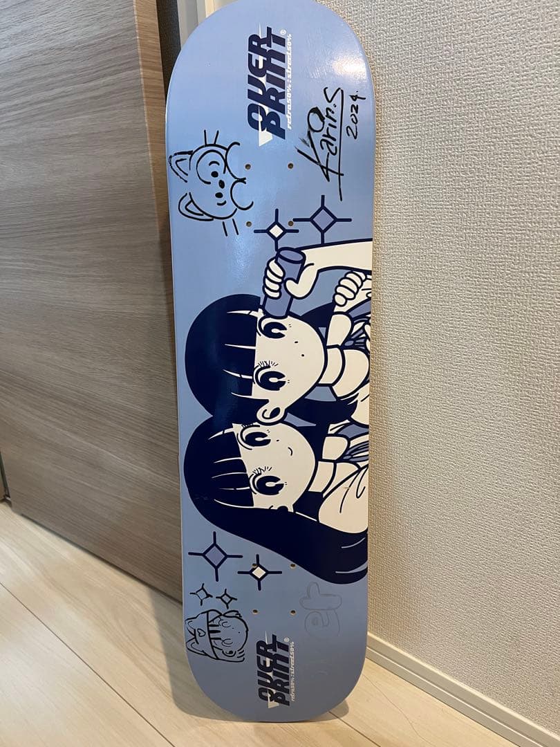 over print スケートボードデッキ