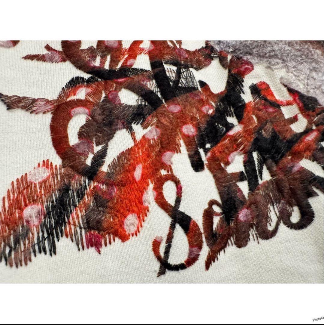 定価51700円 Doublet ダブレット 刺繍　フーディ　パーカー　ホワイト