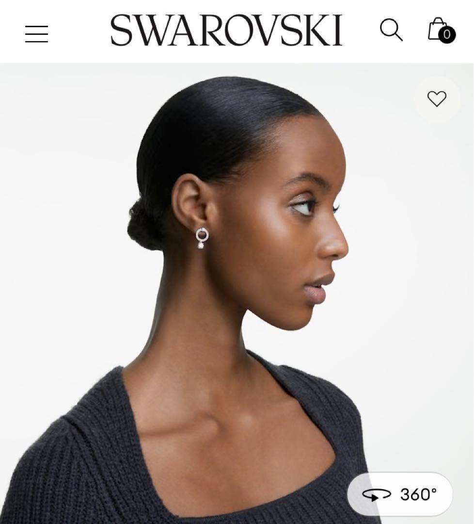 ★swarovski★スワロフスキーConstellaピアス＆ネックレス