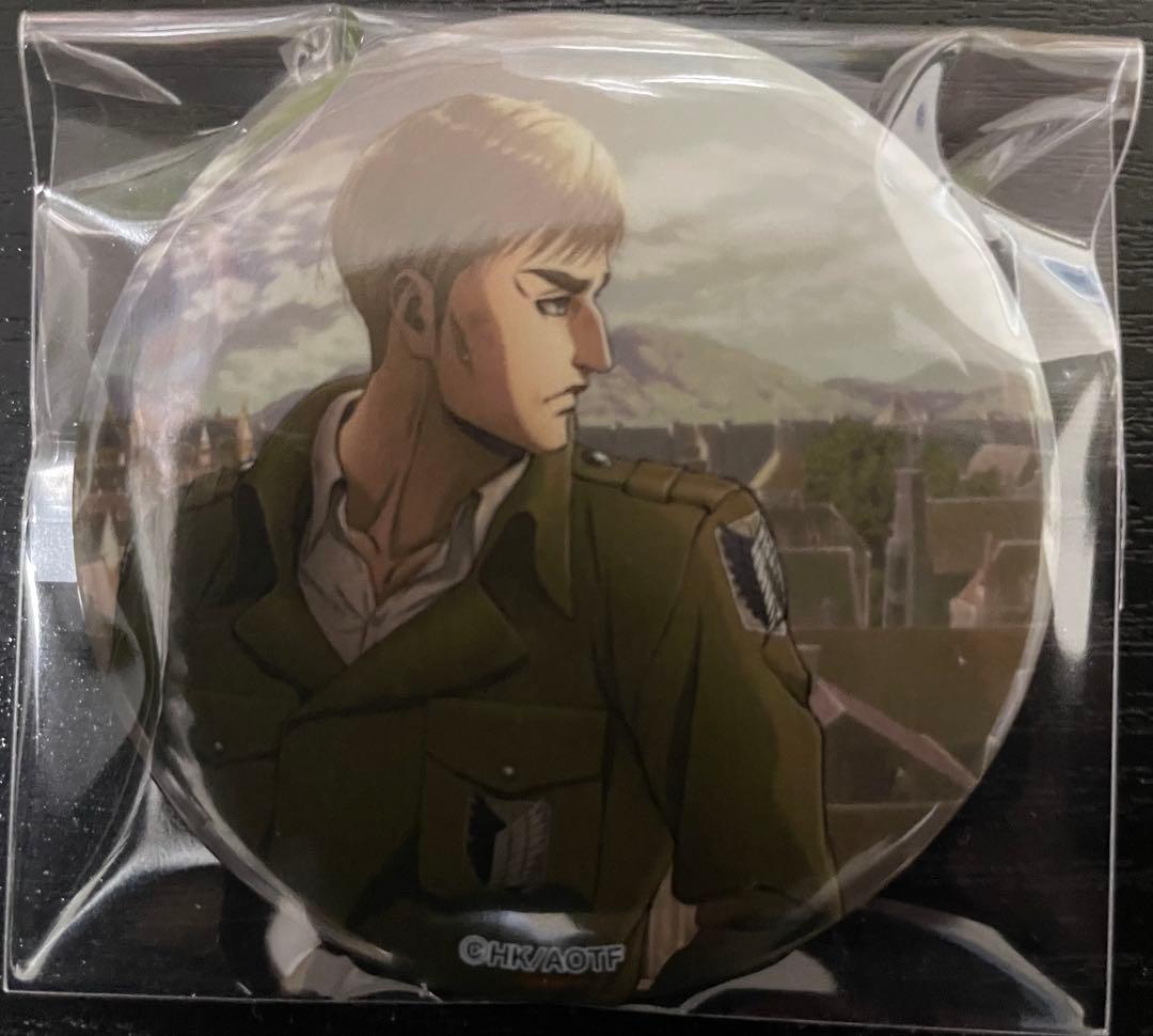 進撃の巨人 エルヴィン・スミス 缶バッジ