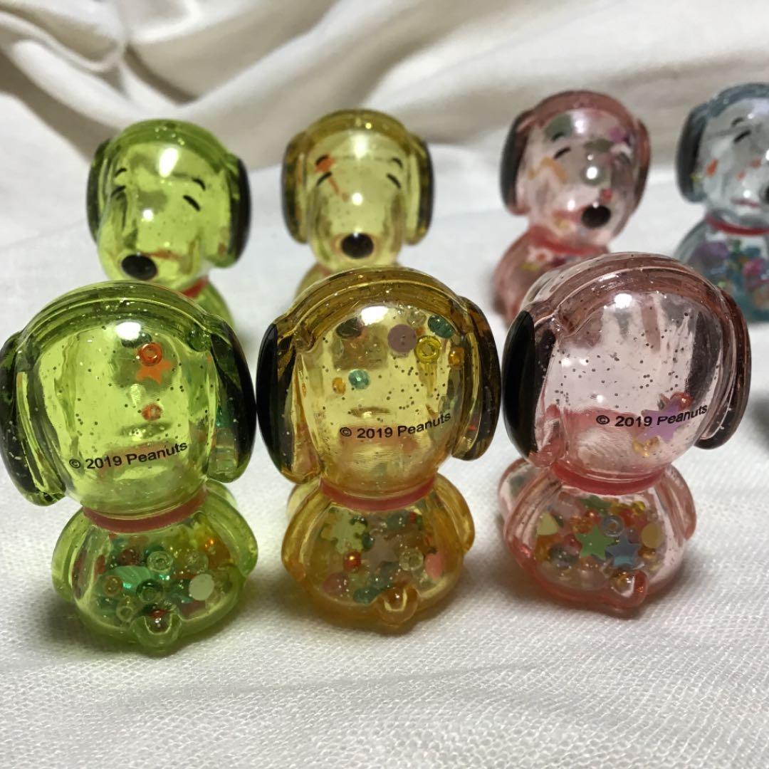 ☆【10個セット】スヌーピー  プラスチック ミニマスコット☆