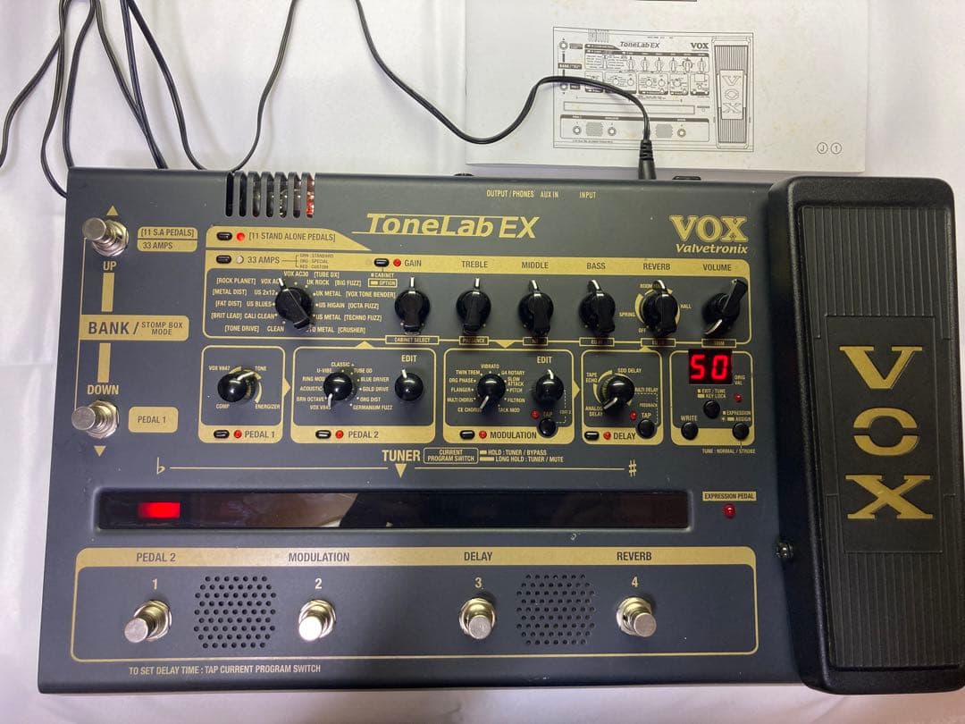 ギター VOX TONE LAB EX