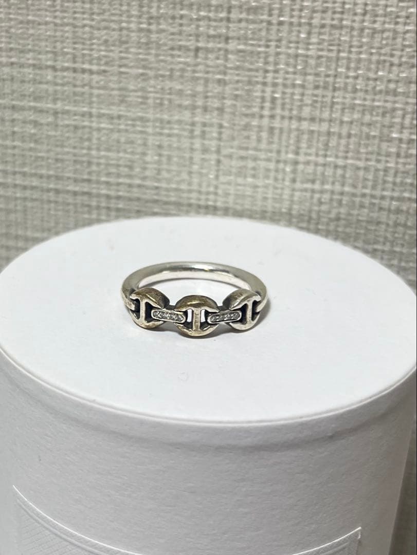 ホーセンブース　リング　9号　ダイヤ付き