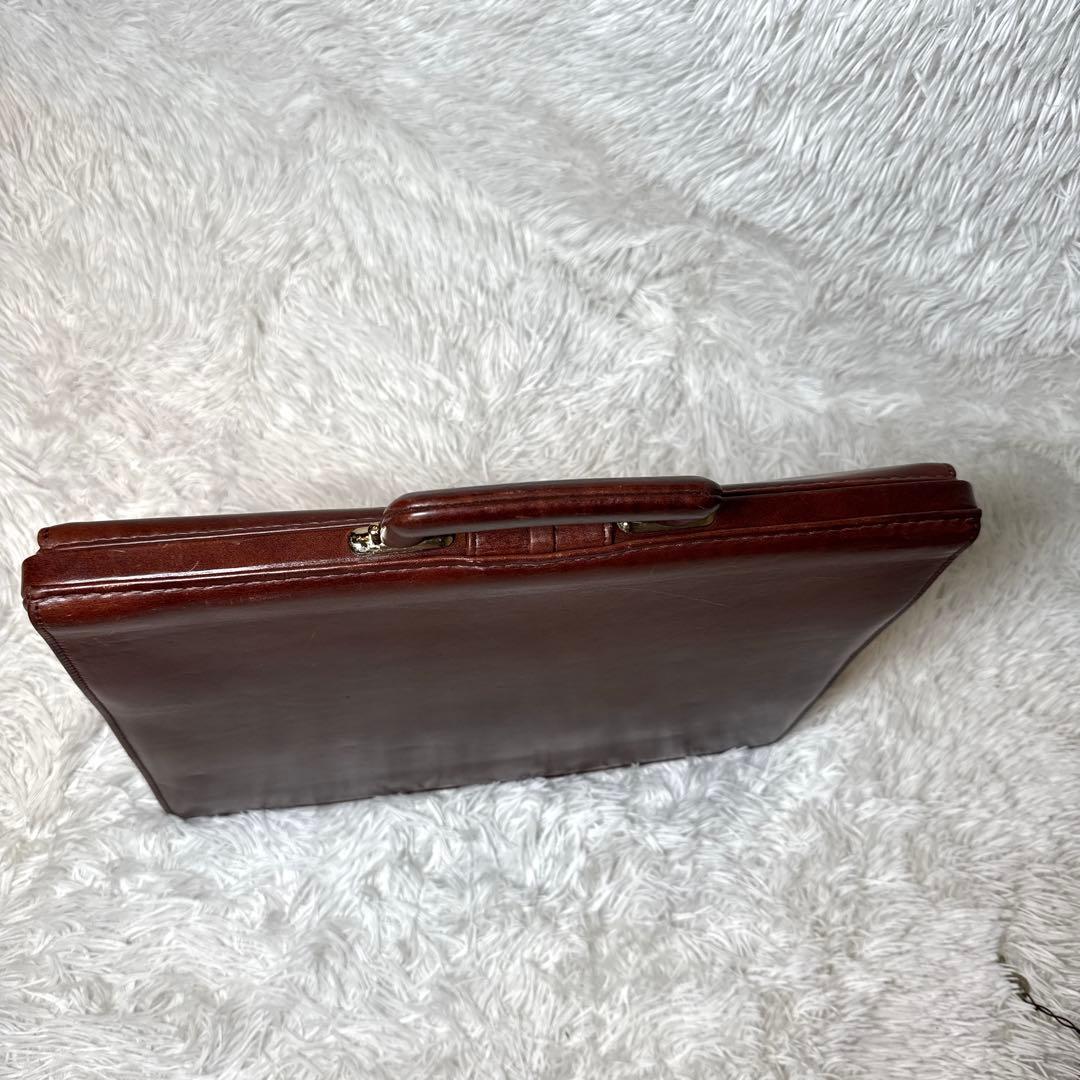 GINZA TANIZAWA 銀座タニザワ ダレスバッグ ビジネスバッグ 本革