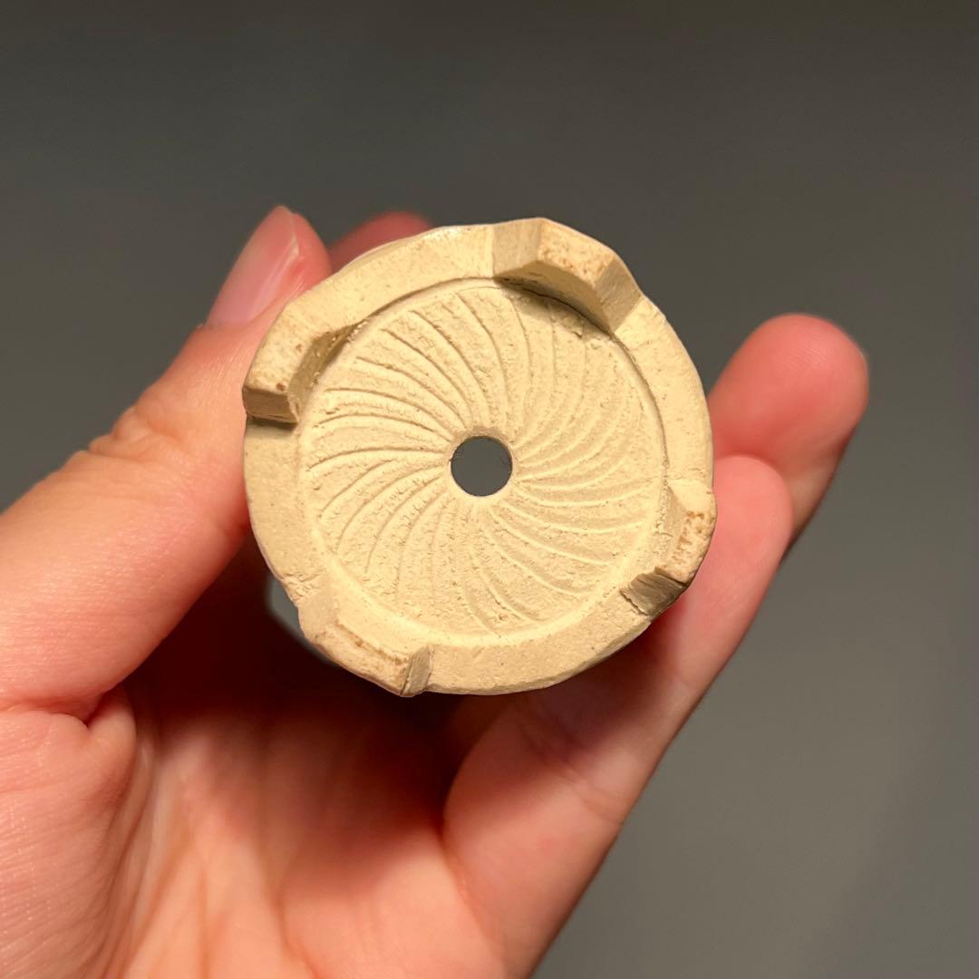 787.大胡秀生 盆栽鉢 植木鉢 山野草鉢 4.6*11.1cm