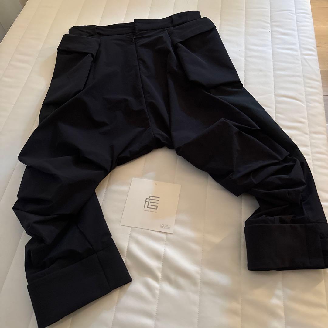 FUMITO GANRYU フミトガンリュウ ナイロンパンツ ブラック
